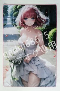 [五等分の花嫁] 中野二乃 ウェディングドレス/ブランケット/100×150cm