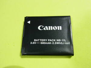 【即決】 CANON キャノン 【純正品】 バッテリー　充電池　 NB-11L　 (NB-11LH) IXY PowerShot 【美品】 b