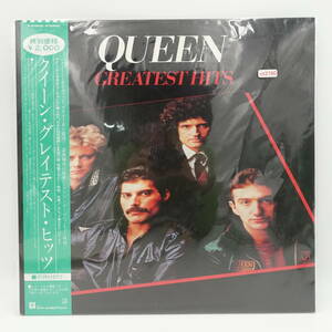 QUEEN GREATEST HITS クイーン・グレイテスト・ヒッツ 帯付/中古/LP レコード/動作未確認/フレディ・マーキュリー/13823