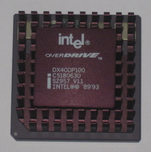 Intel オーバードライブプロセッサ DX4ODP100 中古品