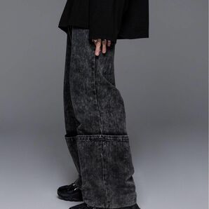 【ADRER】Role up vintage beautiful style denim