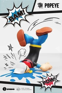 ZCWO Popeye Crash - Josh Divine ポパイ 24cm フィギュア