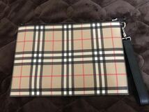 BURBERRY クラッチバッグ_画像1