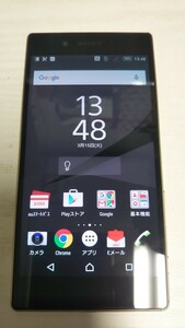 A983 au XPERIA Z5 SOV32 SONY/ソニー 簡易確認＆簡易清掃＆初期化OK 判定○ 送料無料 現状品 