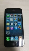 S3281 Softbank iPhone 5 A1429 MD297J/A 16GB apple スマートフォン 簡易動作確認＆簡易清掃＆初期化OK 判定〇 送料無料 _画像1