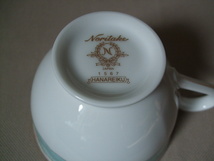 Noritake / HANAREIKU 花麗句 / コーヒー碗皿ペアセット / 日本製 / 箱に傷み / 未使用品 / はなれいく _画像7