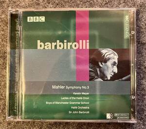 SIR JOHN BARBIROLLI - MAHLER ; SYMPHONY NO.3 BBC Music 2CD