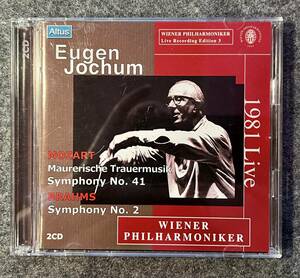 EUGEN JOCHUM - MOZART ; SYMPHONY NO.41, BRAHMS ; SYMPHONY NO.2 ALTUS