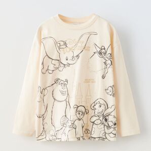 ZARAキッズ Disney100 ロンT 164