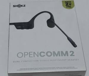 新品★OPENCOMM2★Shokz★骨伝導ヘッドセット★新製品