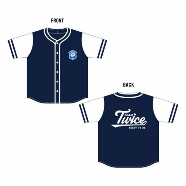 新品 TWICE 5th READY TO BE ワルツ 公式 ユニフォーム ツウィ 半袖 Tシャツ トワイス TZUYU ライブ