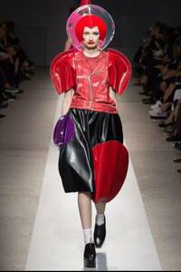 SS2015 Junya Watanabe フェイクレザースカート　レア　希少　archive comme des garcons