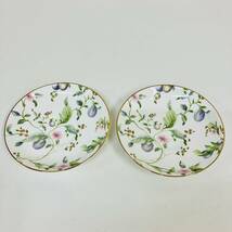 WEDGWOOD　ウェッジウッド　SWEET PLUM　スウィート プラム　BONE CHINA　未使用品　カップ＆ソーサー　2客　ペア　箱・袋付き【11017】_画像6