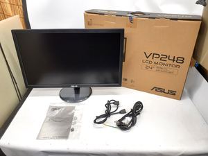 ASUS ゲーミングモニター VP248H-J 24インチ 75Hz フルHD スピーカー搭載 2022年モデル PCモニター エイスース 札幌市 平岸店