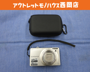 ニコン コンパクトデジタルカメラ COOLPIX S6000 シャンパンシルバー デジカメ Nikon 札幌市 西岡店