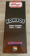 ベアブリック　KING KOMBO BE@RBRICK ※400%のみ　Kellogg キングコンボ　コンボくん　ケロッグ　コーンフレーク　ゴリラ　gorilla_画像4