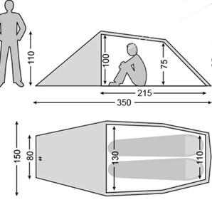 Nordisk テント Halland 2p フットプリント付きの画像4
