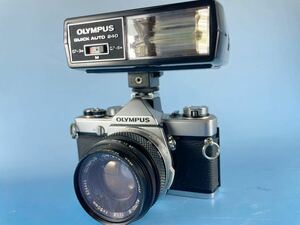 OLYMPUS OM1 OM-SYSTEM F.ZUIKO AUTO-S f＝50㎜/OLYMPUS QUICK AUTO 240 動作未確認　ジャンク扱い