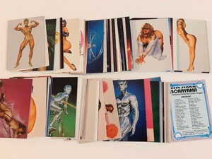 HAJIME SORAYAMA empty mountain basis SEXY ROBOTS AND PINUPS trading card 78 sheets set sale 