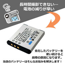 充電器セット ペンタックス(PENTAX) D-LI68 / D-LI122 互換バッテリー ＋充電器（USB） コード 01514-01569_画像2