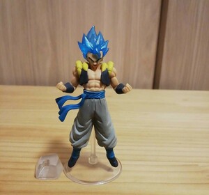 【開封・改修】ドラゴンボール　超 Z GT　HG シリーズ　　ゴジータ　SSGSS　宙に浮くように台座を変更