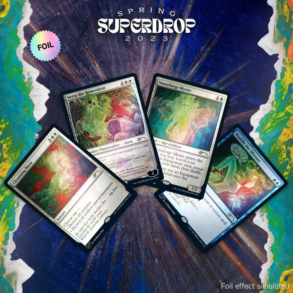 MTG Secret Lair Spring Superdrop 2023 Rebecca Guay Foil