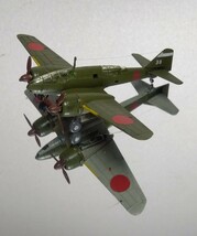 1/144　１００式司令部偵察機　ディテールアップ完成品　エフトイズ　WKC　WTM_画像6