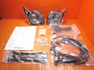 【N】TOYOTA トヨタ パッソ用 純正 LEDフォグランプキット 08593-B2060 エスカッション部キズ フォグ本体:中古/その他付属品:未使用