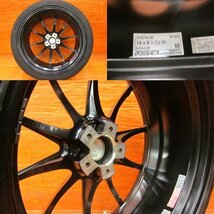 【M】RAYS VOLK G25 鍛造 19インチ 8.5J/9.5J インセット 45 PCD 114.3-5H ADVAN Sport 235/40R19 265/35R19 中古4本セット LEXUS RCで使用_画像4