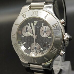 カルティエ Cartier 腕時計 動作品 W10125U（クロノスカフ） メンズ 1364596