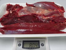 天然鹿肉　捕れたて　ヒレ肉　その他　８０４ｇ　　同梱可能_画像1