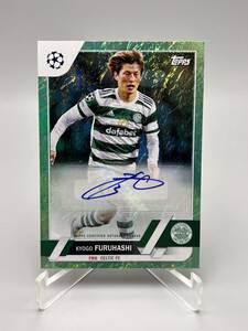 2023 Topps Jade KYOGO FURUHASHI 古橋亨梧 直筆サインカード CELTIC FC