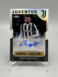 2022-23 Topps Juventus Team Set アンドレア・バルザーリ Andrea Barzagli 直筆サインカード Auto