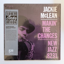 OCJリイシュー盤　Jackie McLean / Makin' The Changes OJC-197 (NEW JAZZ 8231） 美盤・美音 / シュリンク_画像1