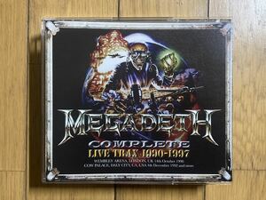 MEGADETH メガデス / COMPLETE LIVE TRAX 1990 - 1997 3CD