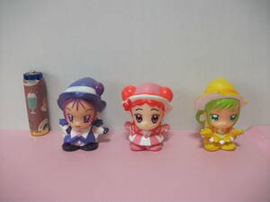 おジャ魔女どれみ 指人形 ゆび人形 フィギュア 人形 おんぷ ももこ どれみ まとめて 3個 マスコット キャラクター コレクション オブジェ