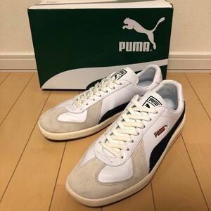 PUMA アーミートレーナー　27.5cm ユーズド　WHT/BLK 386607 01 PUMA Army Trainer