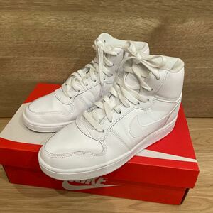 NIKEナイキ ホワイト スニーカー ミッド AIR FORCE サイズ7新品同様