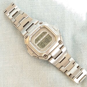 1111円～ CASIO G-SHOCK 美品 ジーショック CASIO カシオ 腕時計 MRG-110 MR-G デジタル スクリューバック メタルバンド 初期 レア