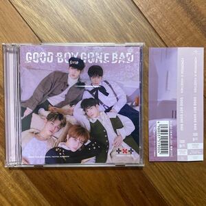 TOMORROW X TOGETHER CD+DVD/GOOD BOY GONE BAD 管理番号T211