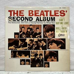 LP 赤盤 ペラジャケ ビートルズ The Beatles / The Beatles’ Second Album OR-7058