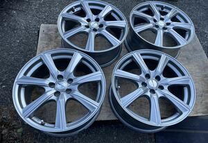 PRD アルミホイール 17×7J ET48 17インチ 7J 4本　pcd100 5穴　W-7005