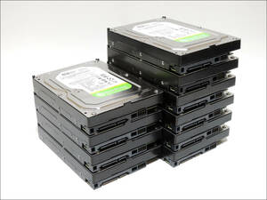 WD 3.5インチHDD WD5000AVDS 500GB SATA 10台セット【B】#11846