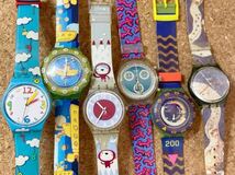 ●可動ジャンク● ６本まとめ売り　SWATCH クオーツ 必ず説明文お読み下さい　647_画像1