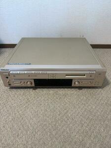 【ジャンク品】SONY　コンパクトディスク　ミニディスクデッキ　CD/MD　MXD-D5C