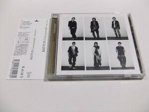 KAT-TUN Love yourself ~君が嫌いな君が好き~ 初回限定盤2 帯付き CD+DVD シングル 読み込み動作問題なし 2010年発売