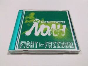 プロレスリング・ノア テーマアルバム FIGHT for FREEDOM CDアルバム 　読み込み動作問題なし