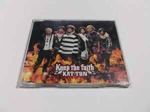 KAT-TUN Keep the faith 通常盤 CDシングル　読み込み動作問題なし