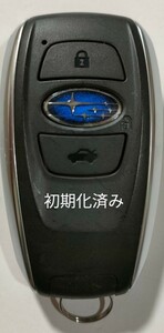  the first period . settled Subaru original smart key 3 button base number 281451-5801 001-A01470 14AHA-01 new goods battery service ②