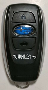 初期化済スバル純正スマートキー3ボタン基盤番号281451-5801　001-A01470 14AHA-01新品電池サービス⑧